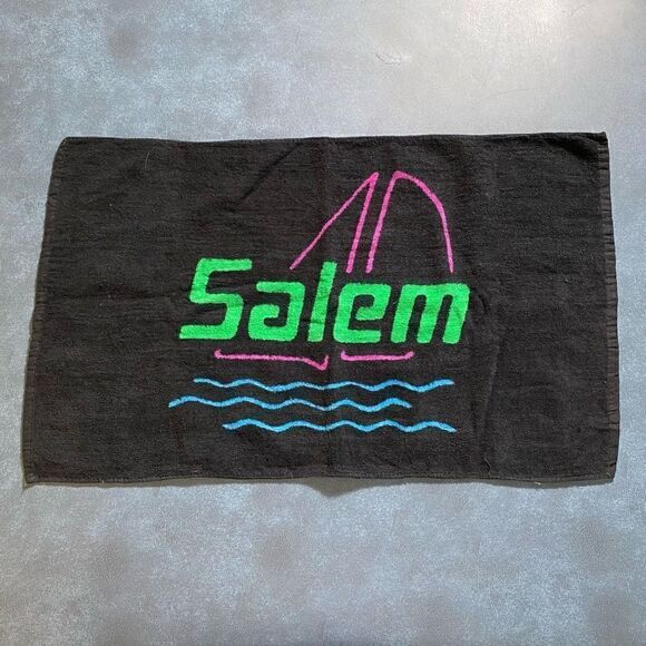 International Concepts Vintage 90's Salem Cigarettes Sport Hand Towel New - Picture 1 of 3